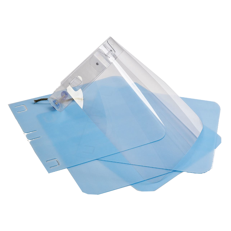 Захисний щиток зі змінними екранами